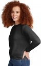 Womens V-Notch Sweatshirt, Pullover Sweatshirt For Women