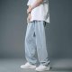 Men Jeans Regular fit Cotton Hip Hop Loose Work Long Trousers Jeans Pants Straight Mid-Rise Jeans Men's Pants Mens