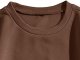 Women's Oversized Fall Sweatshirt Round Neck Long Sleeve Drop Shoulder Pullover Top