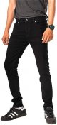 Mens Skinny Jeans - Classic Denim Slim Fit Jeans for Men with 5 Pockets