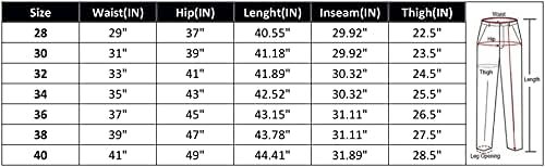 Men's Slim Fit Stretch Jeans Ripped Skinny Jeans for Men, Fashion Straight Leg Comfort Waist Cargo Denim Pants