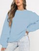 Women's Casual Sweatshirt Long Sleeve Loose Fitting Pullovers Fall Tops