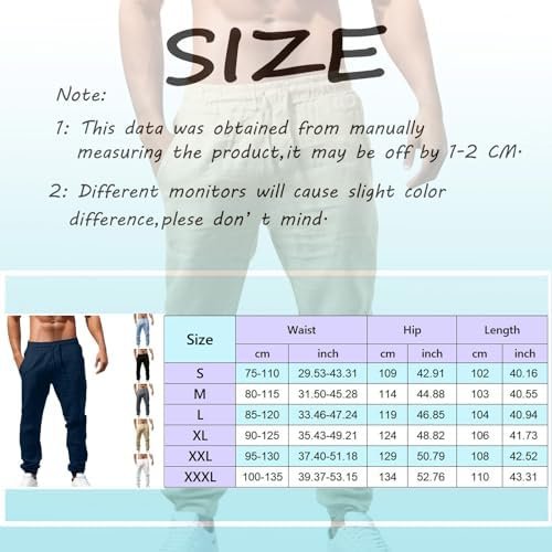 Men Pants Chino Cargo Pants Fashion Cotton Linen Casual Trousers Flat Front Pants Summer Wicking Men Sports Pants